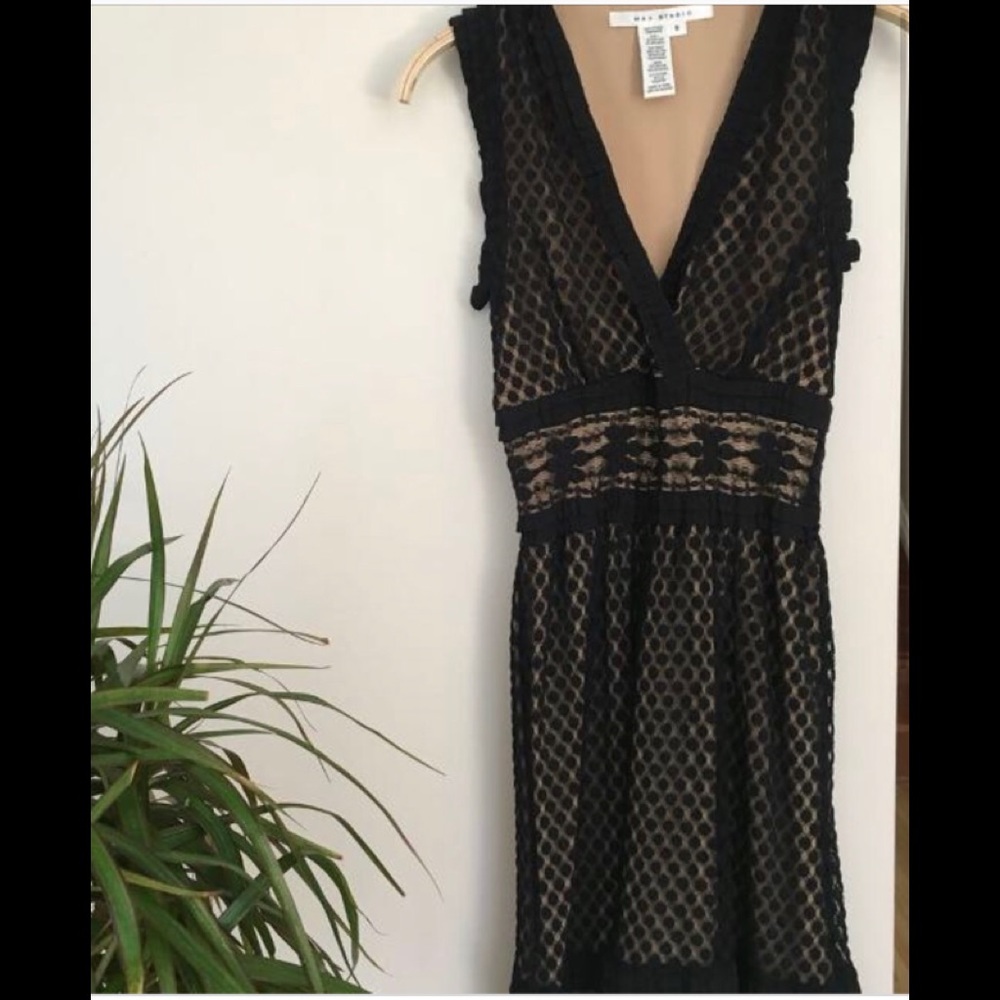 Black Lace and Nude Gorgeous Max Studio Specialty